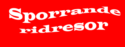sporrande ridresor